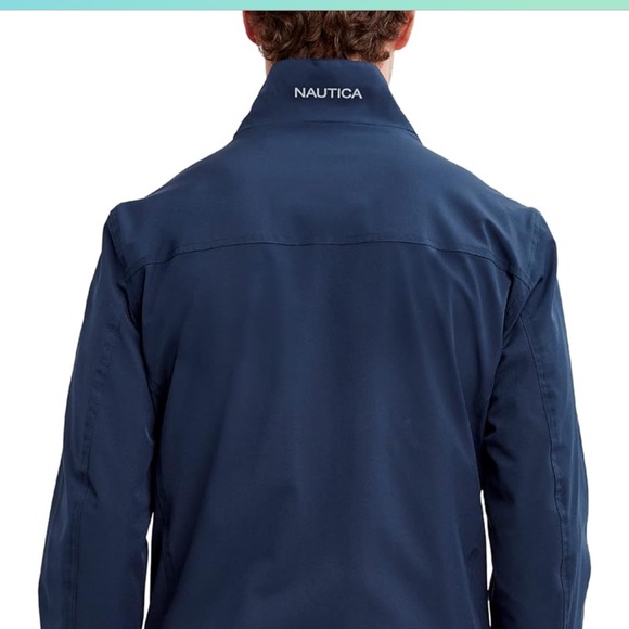 New-no tag (NAUTICAL) men’s jacket size L in dark blue - Picture 7 of 17